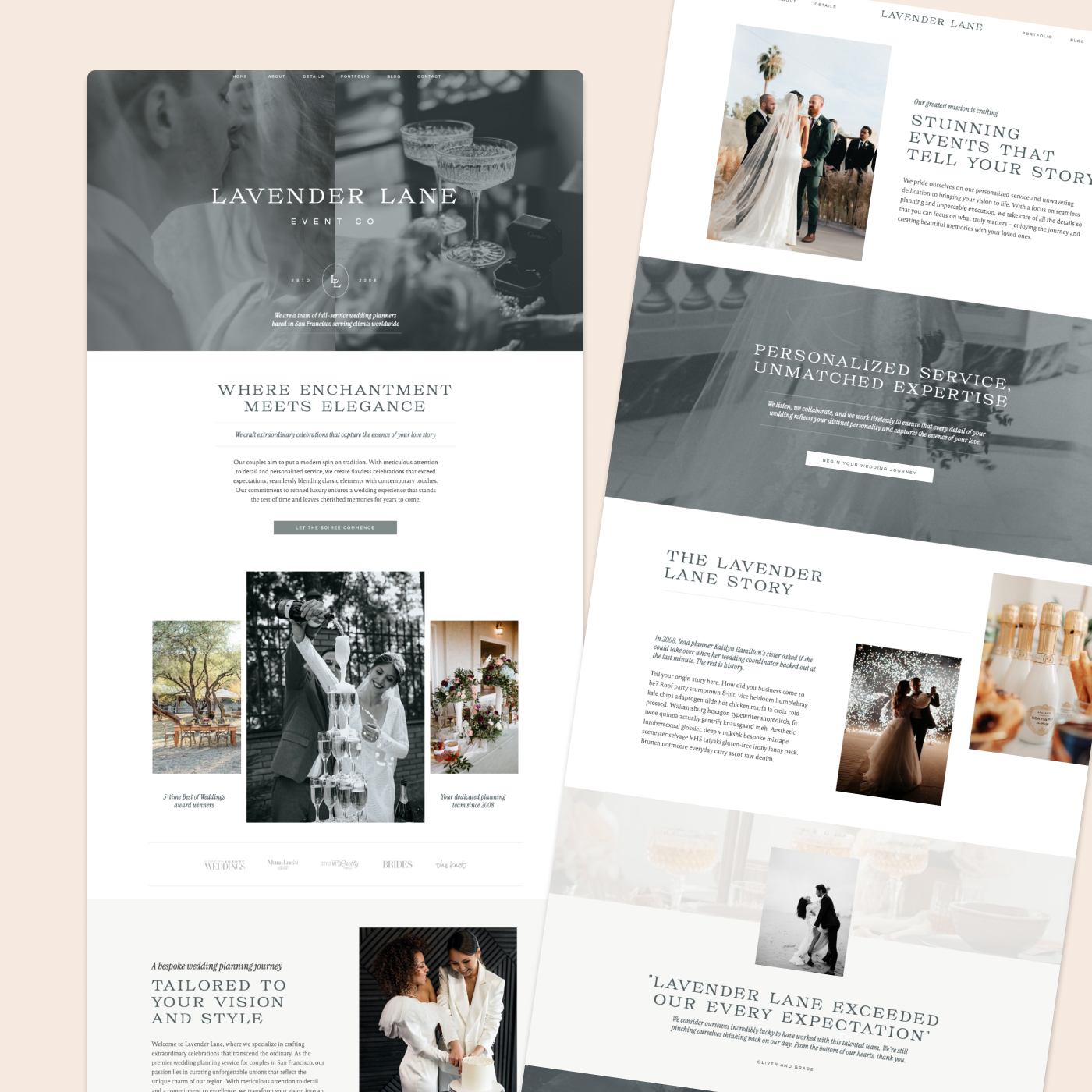 50 Showit Templates for Photographers Made By Applet