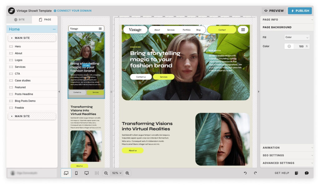 How to Make a Showit Website Mobile Friendly